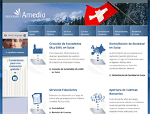 Tablet Screenshot of fiduciaria-suiza.com